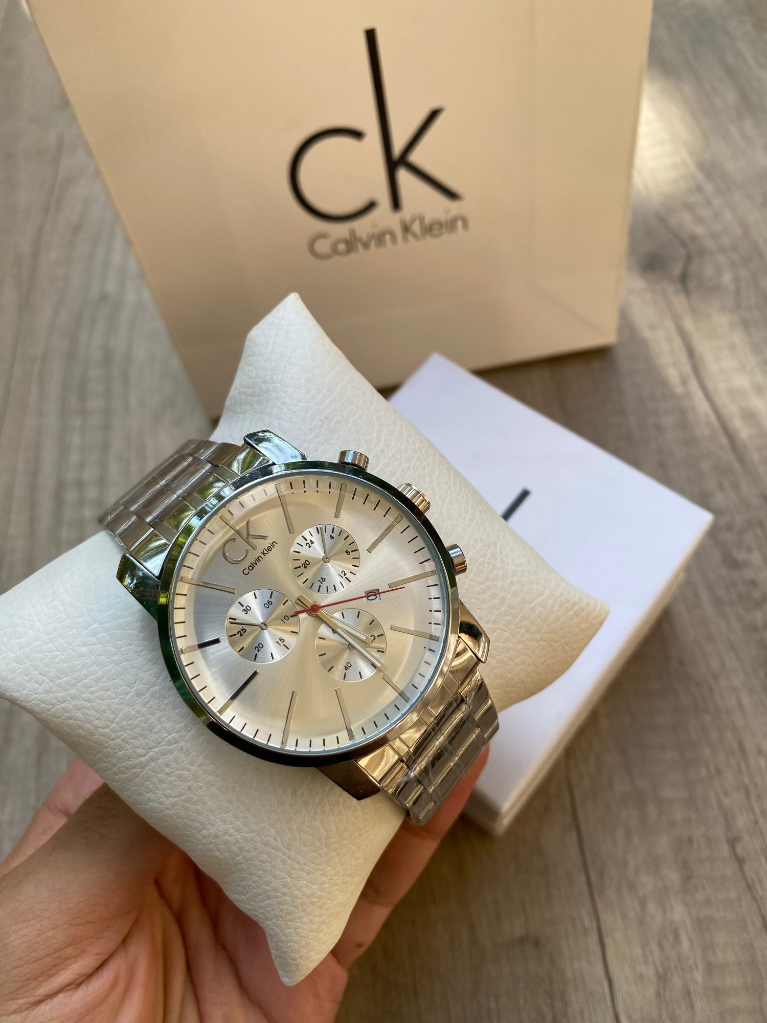 CALVIN KLEIN TITANIUM DIAL
