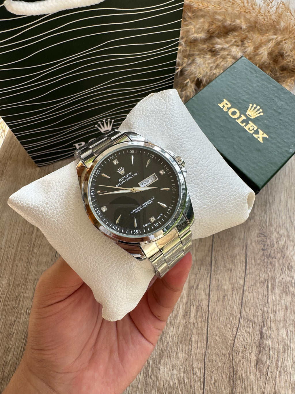 rolex Black dial