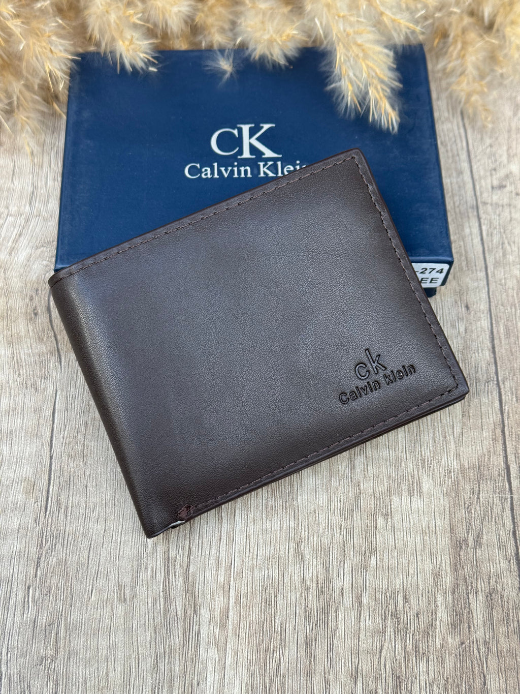 CK Dark BROWN WALLET v1
