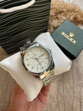 rolex White dial