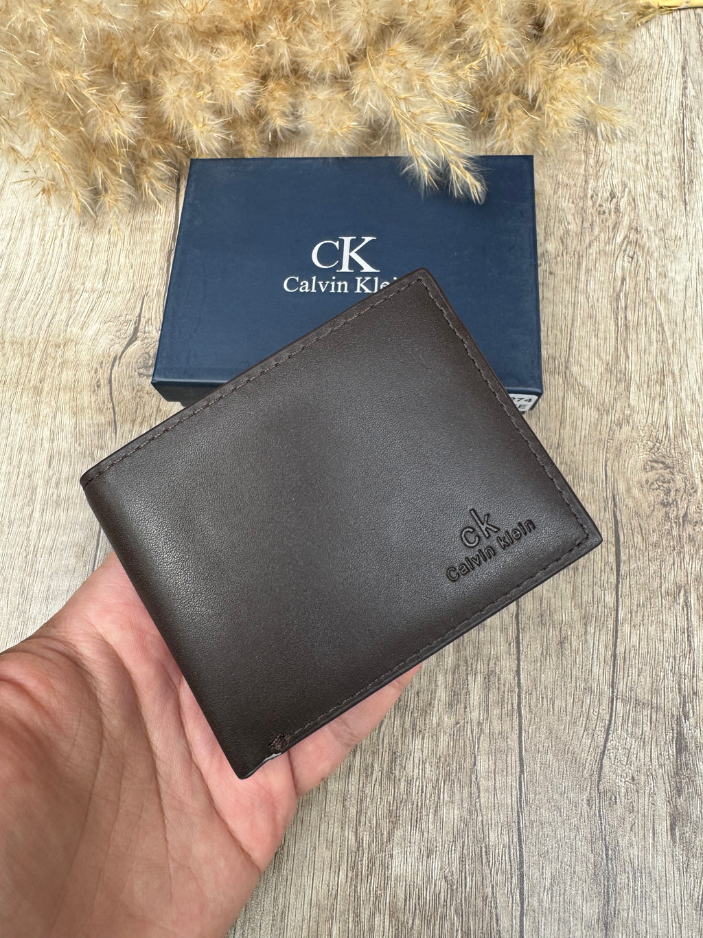 CK Dark BROWN WALLET v1