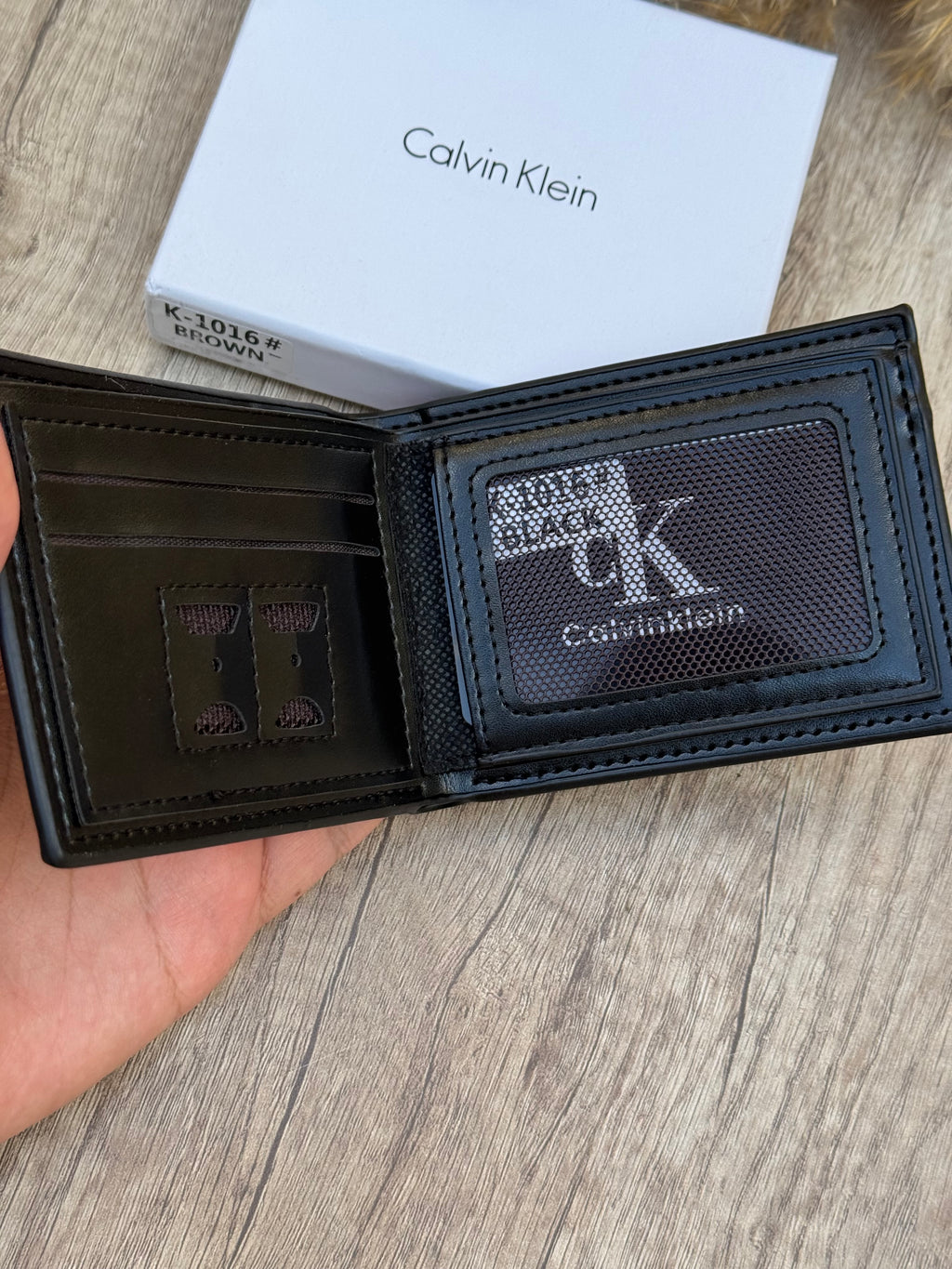 CK black WALLET v3