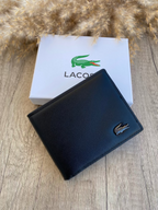 LA COSTE BLACK WALLET