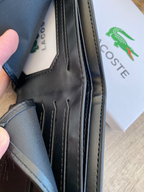 LA COSTE BLACK WALLET