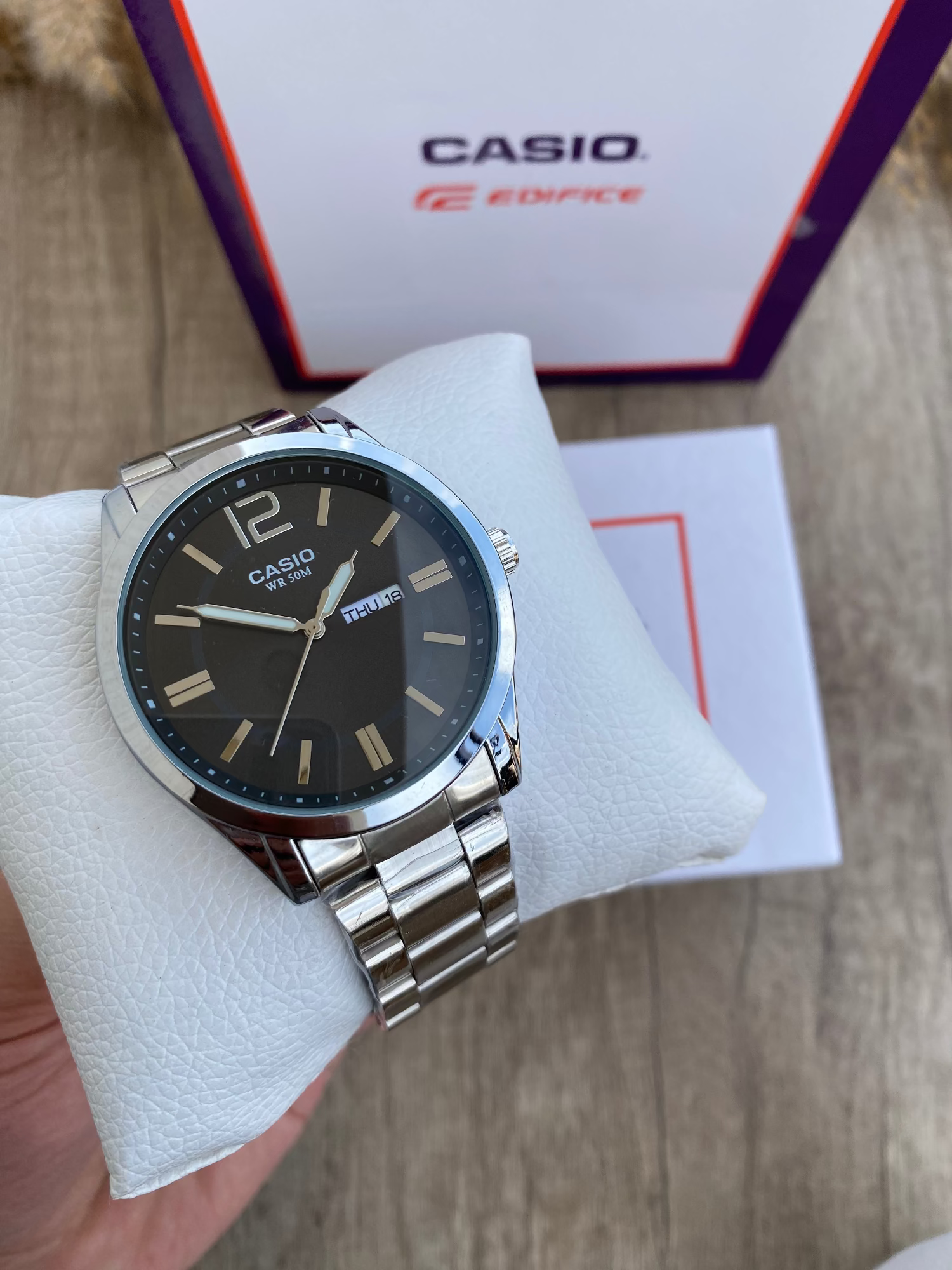 CASIO BLACK DIAL