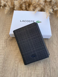 LACOSTE BLACK WALLET