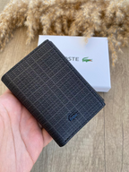 LACOSTE BLACK WALLET