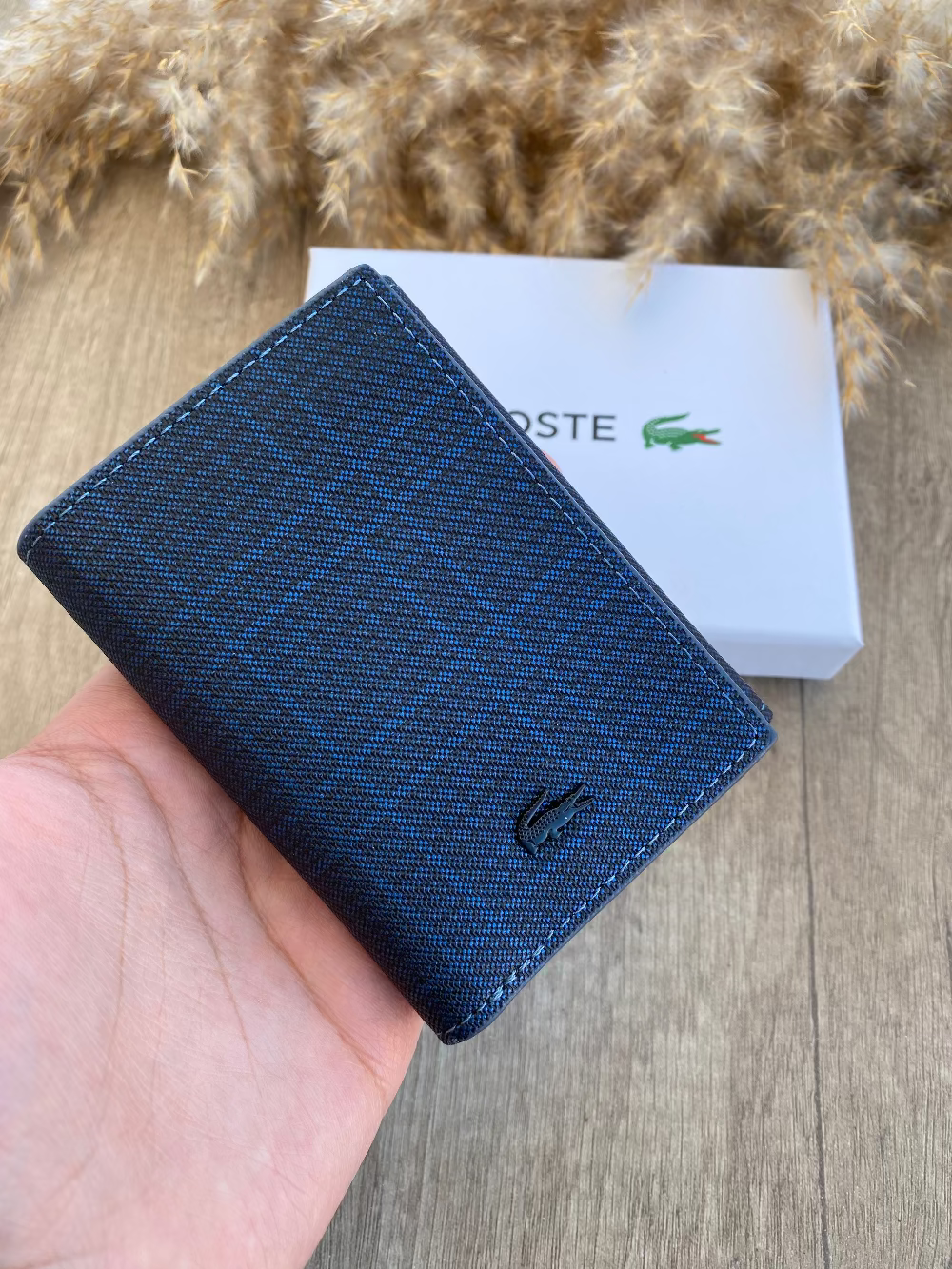 LA COSTE NAVY WALLET
