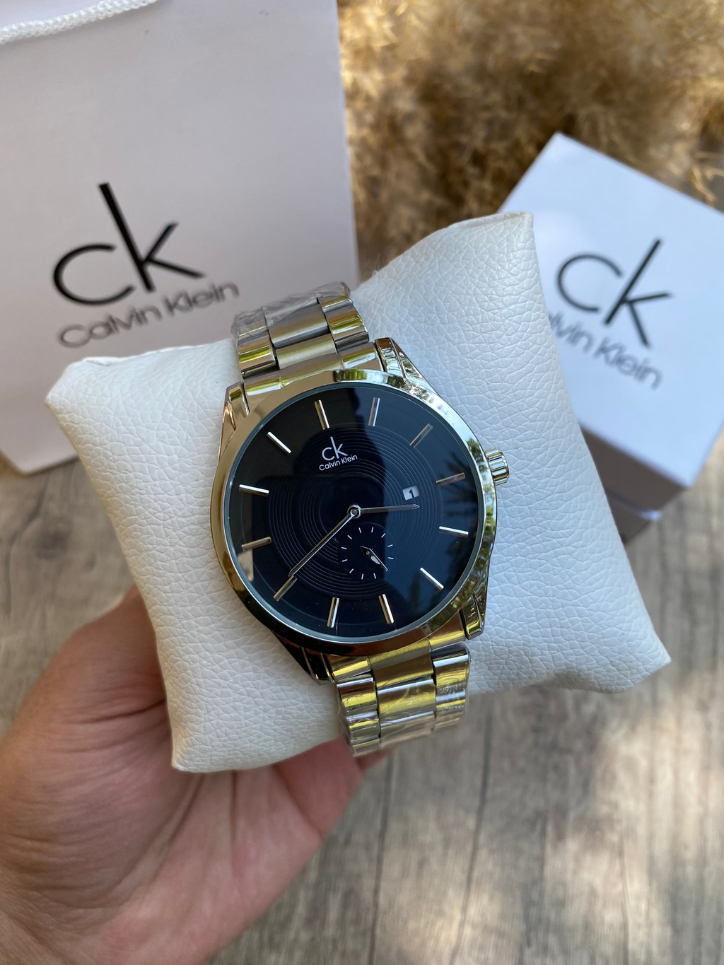 CK BLACK DIAL
