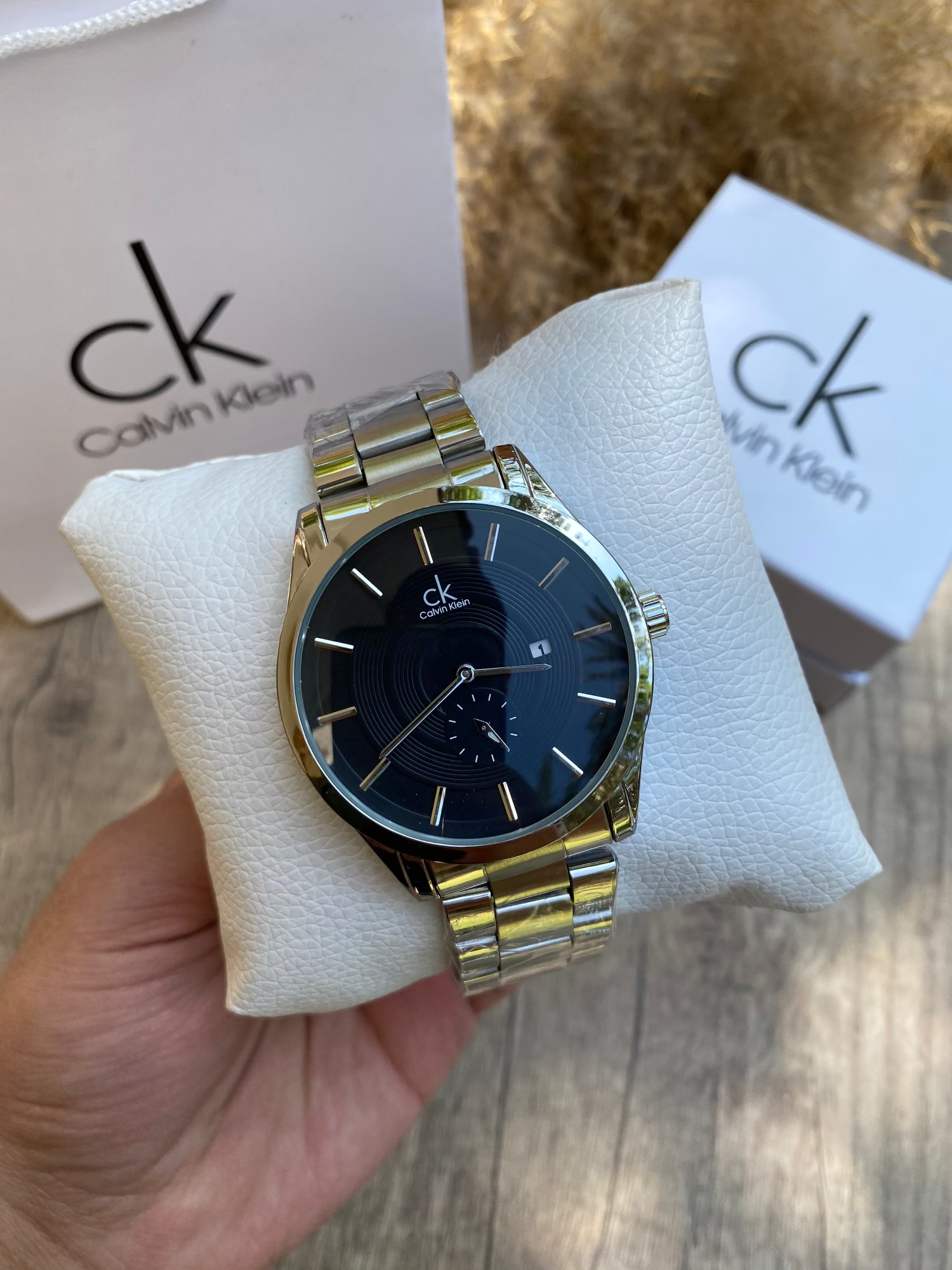 CK BLACK DIAL