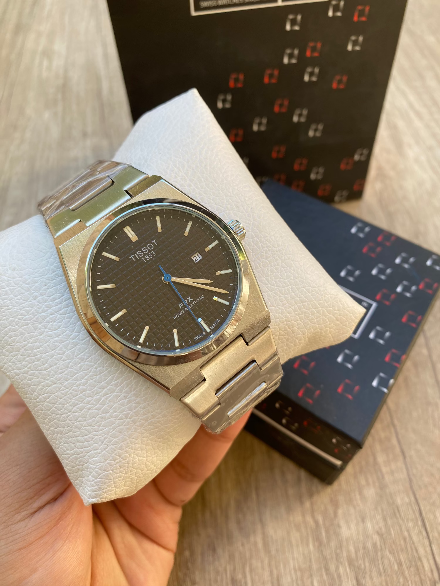 TISSOT black dial