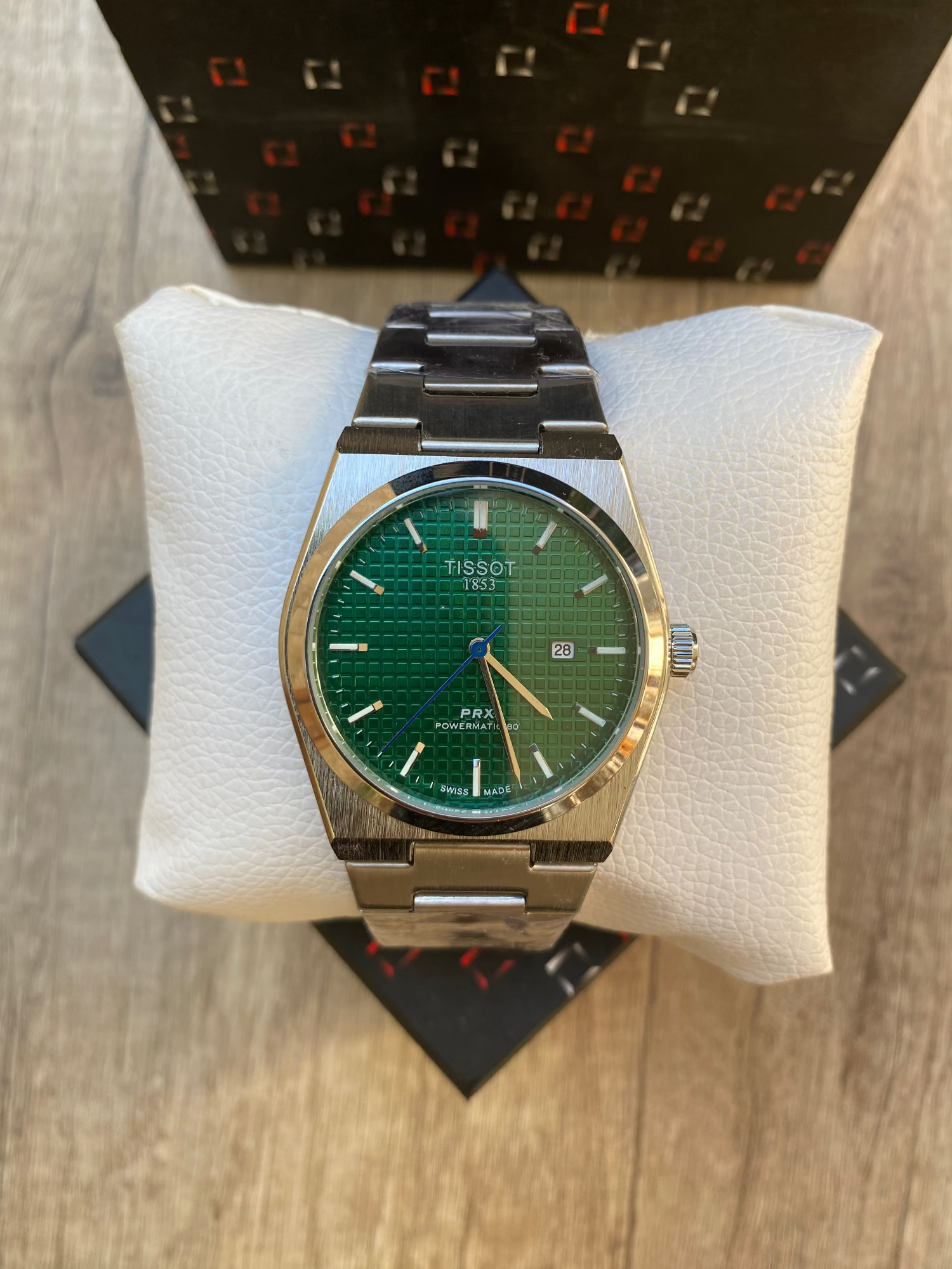 TISSOT green dial