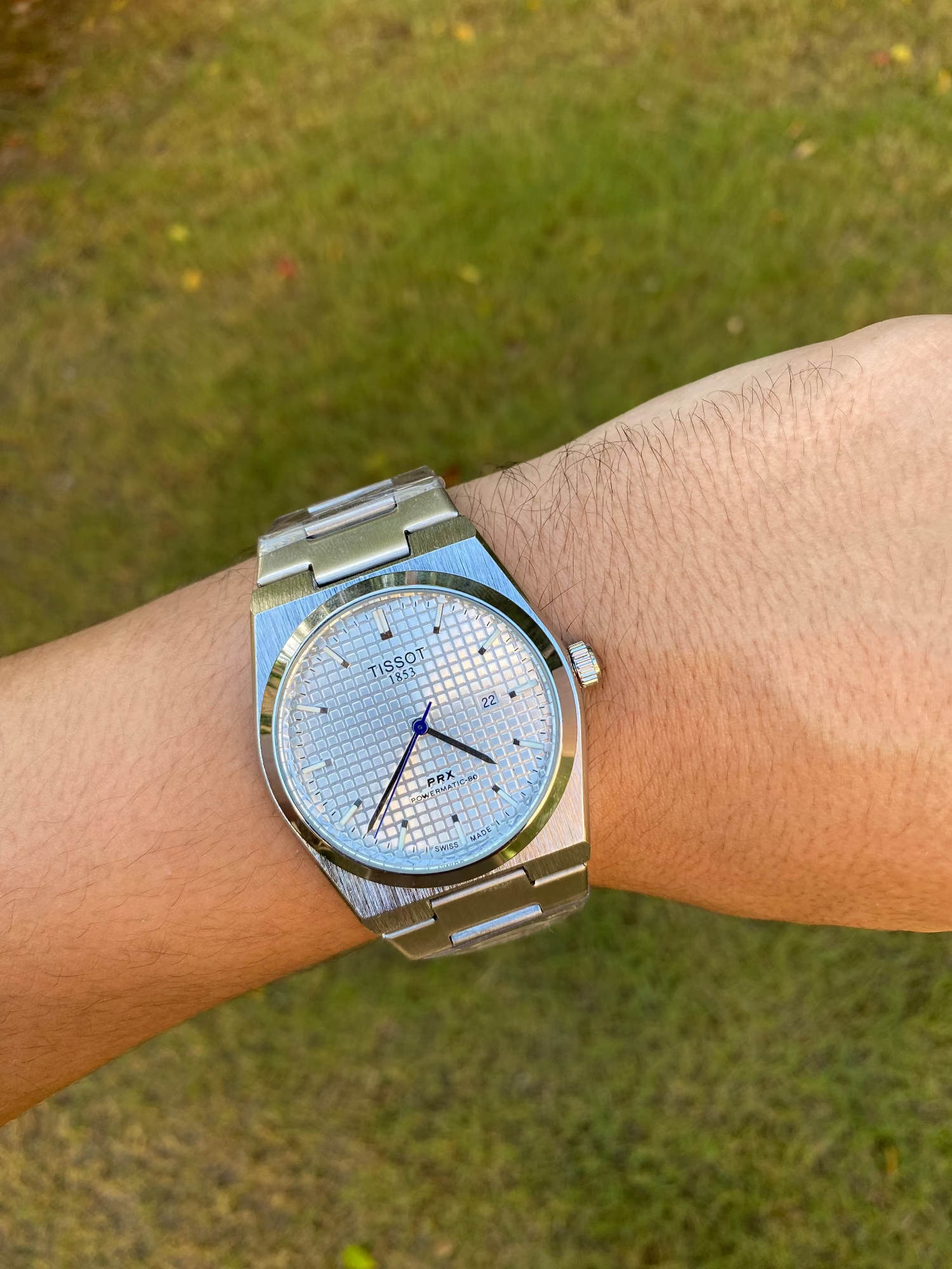 TISSOT white dial