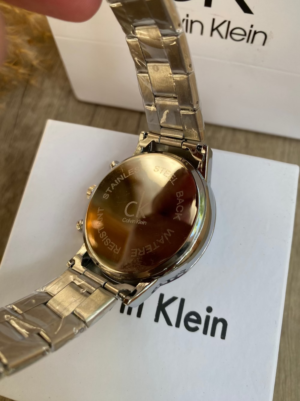 CK WHITE DIAL