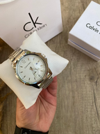 CK WHITE DIAL