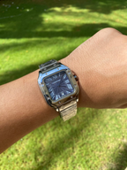 CARTIER blue dial