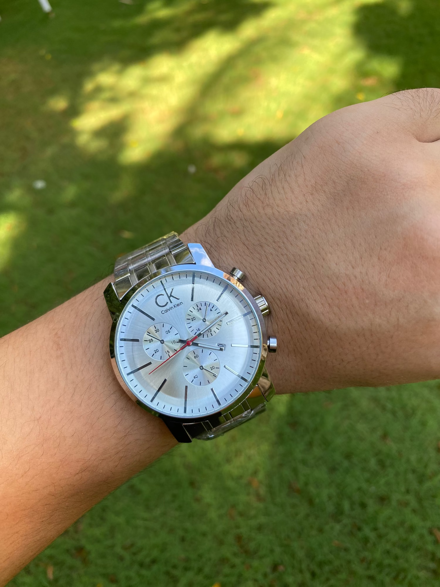 CALVIN KLEIN TITANIUM DIAL