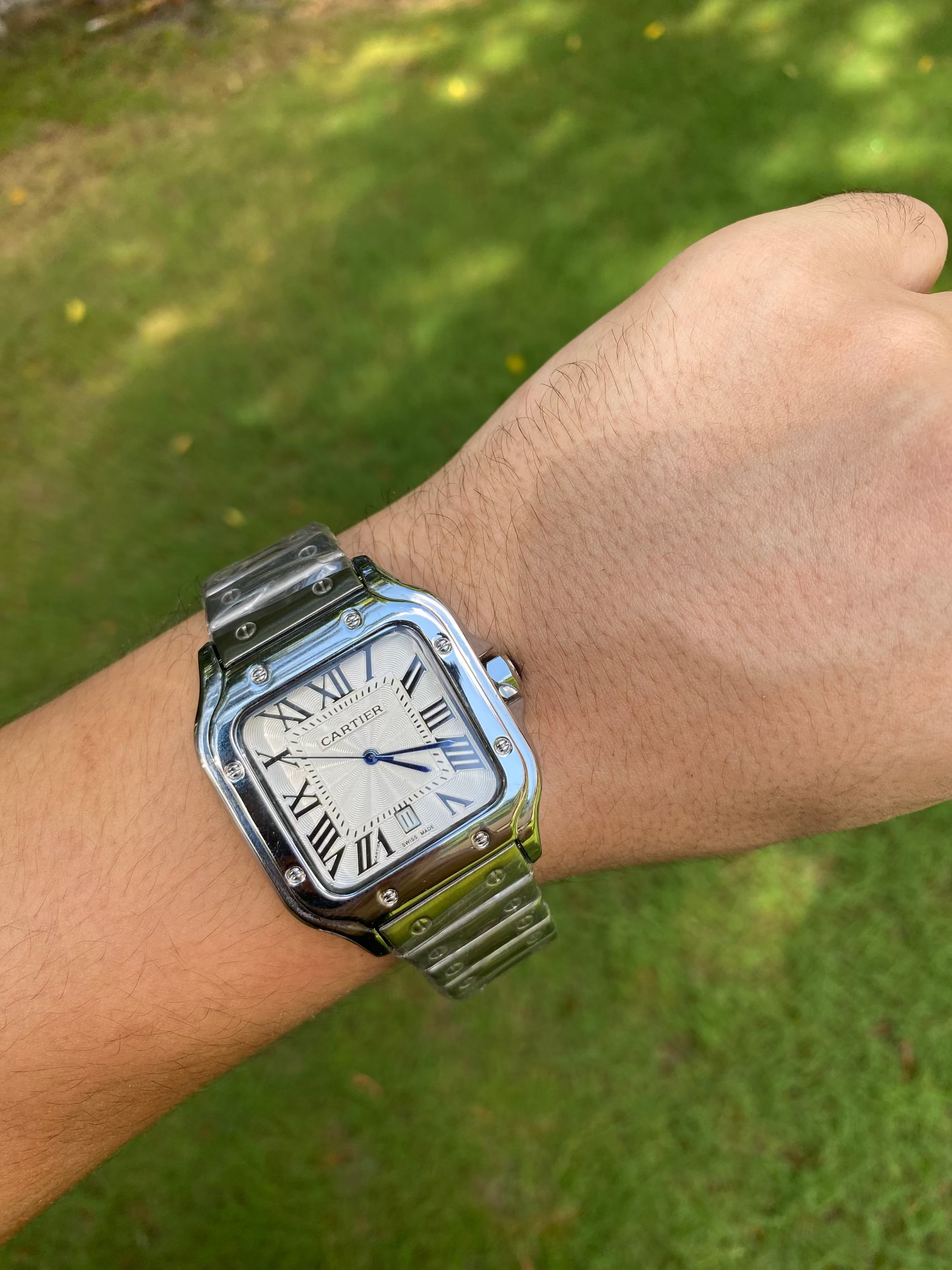 CARTIER white dial