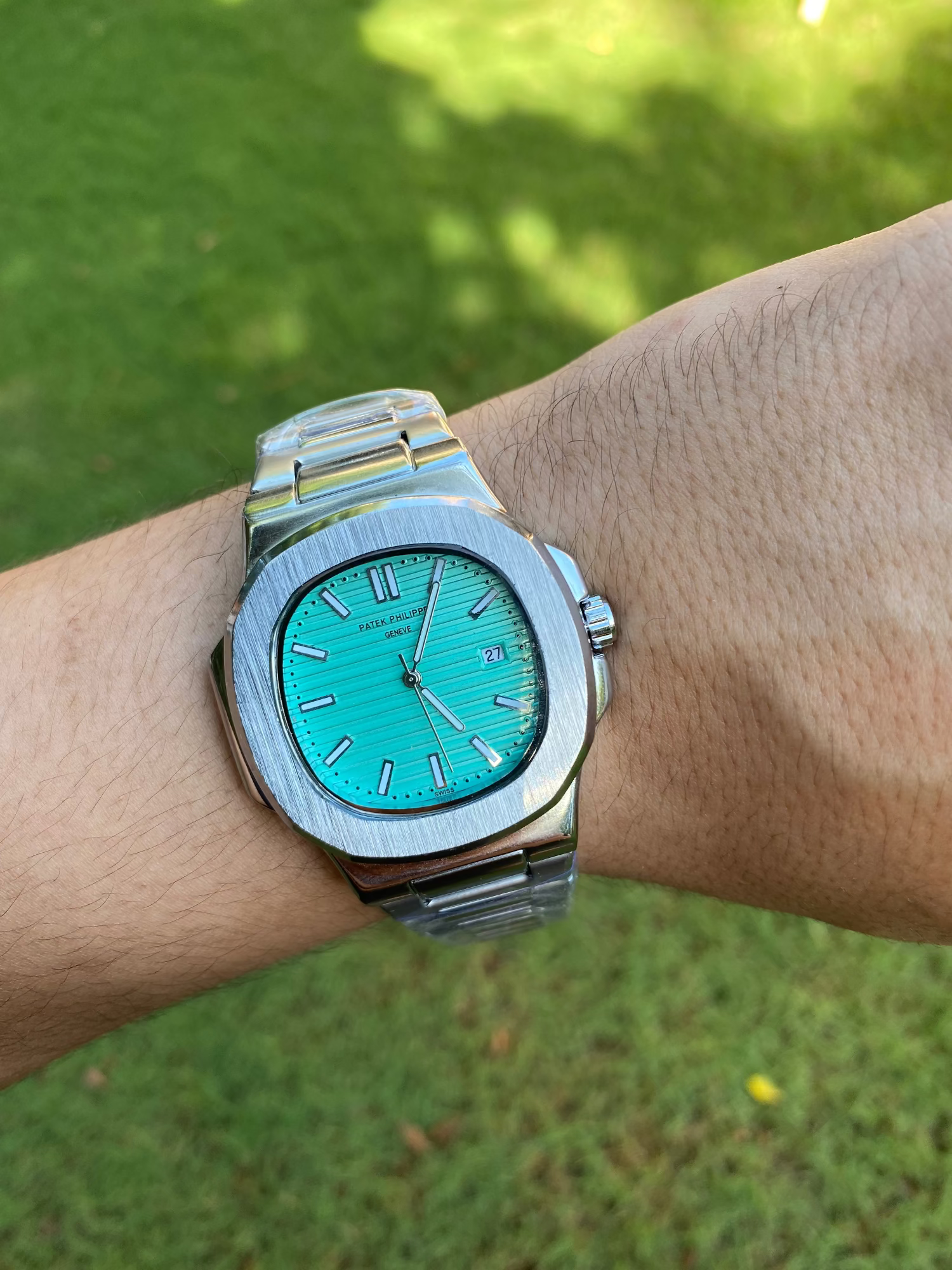 PATEK PHILIPPE mint green dial