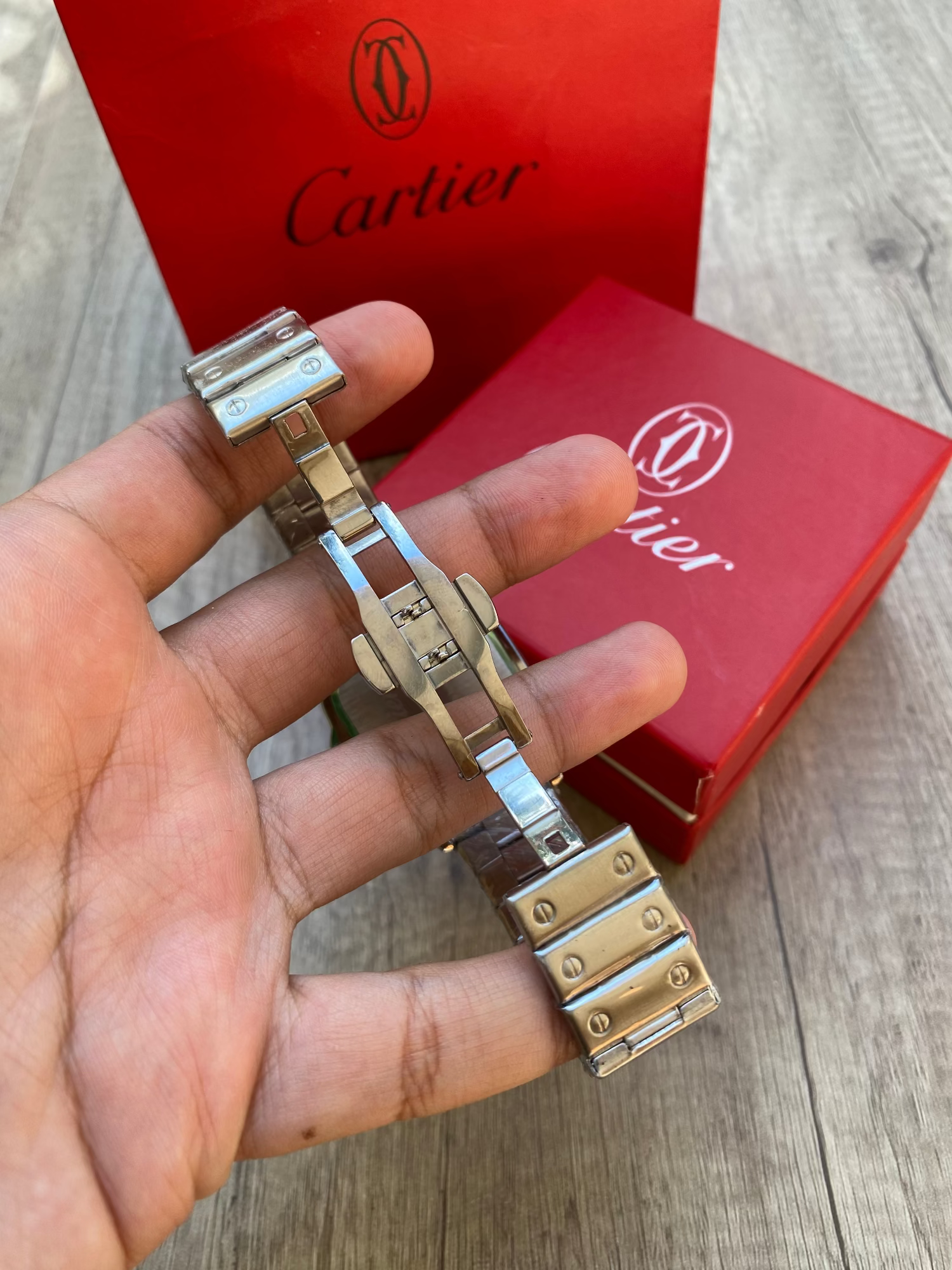 CARTIER white dial