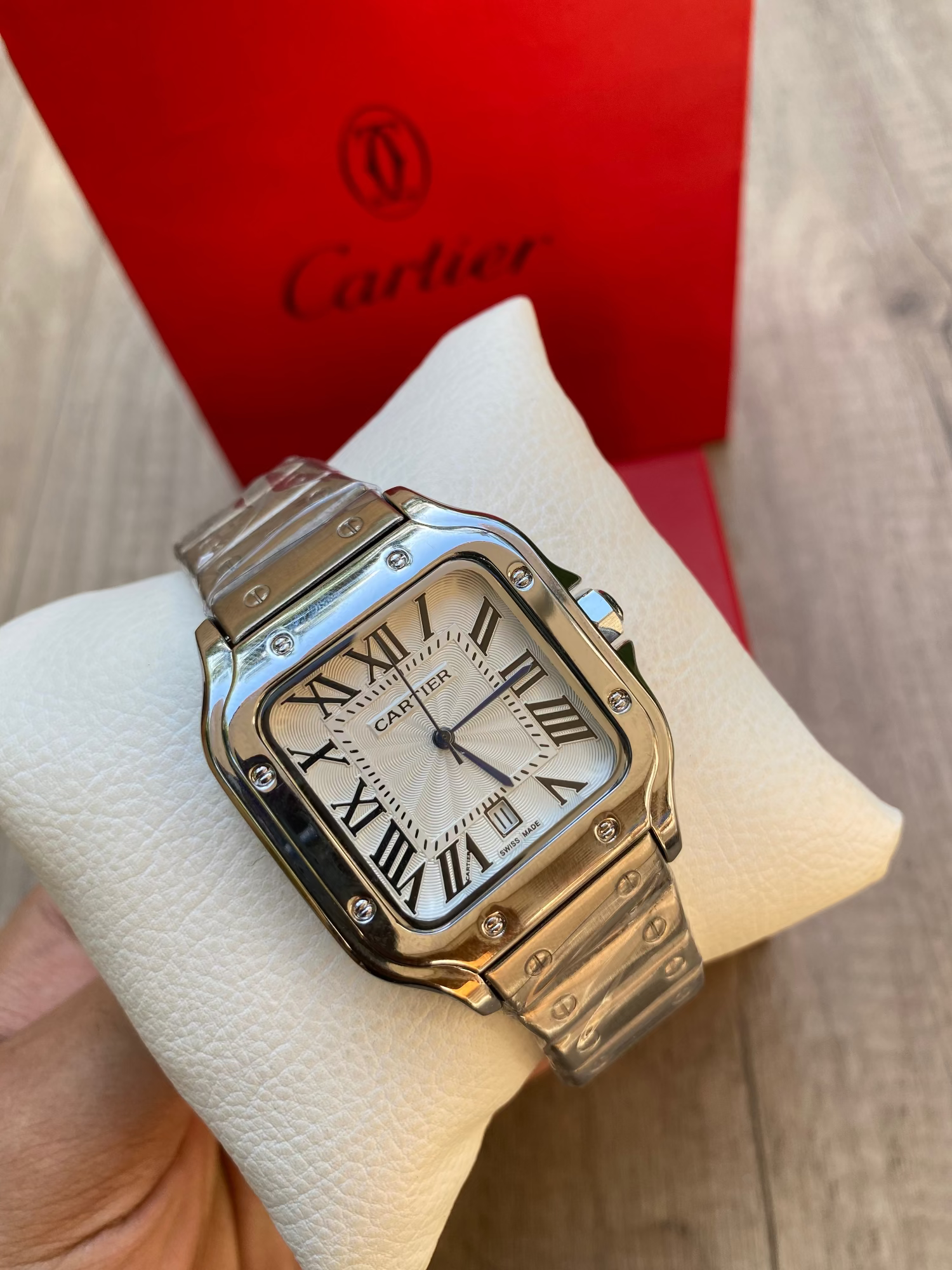 CARTIER white dial