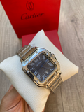 CARTIER blue dial
