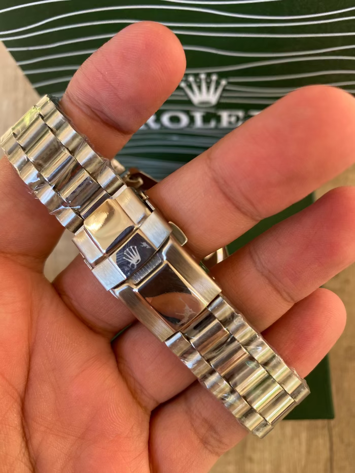 rolex white dial