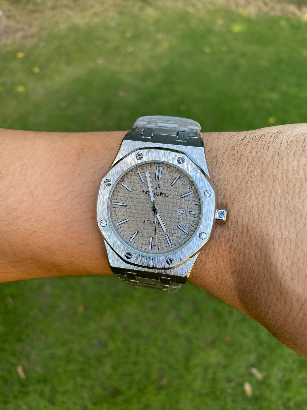 AUDEMARS grey dial