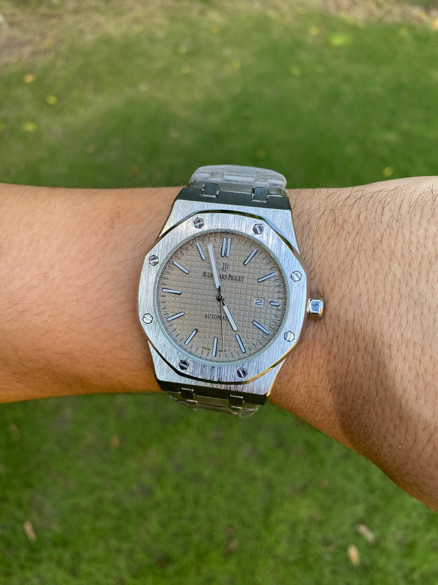 AUDEMARS grey dial