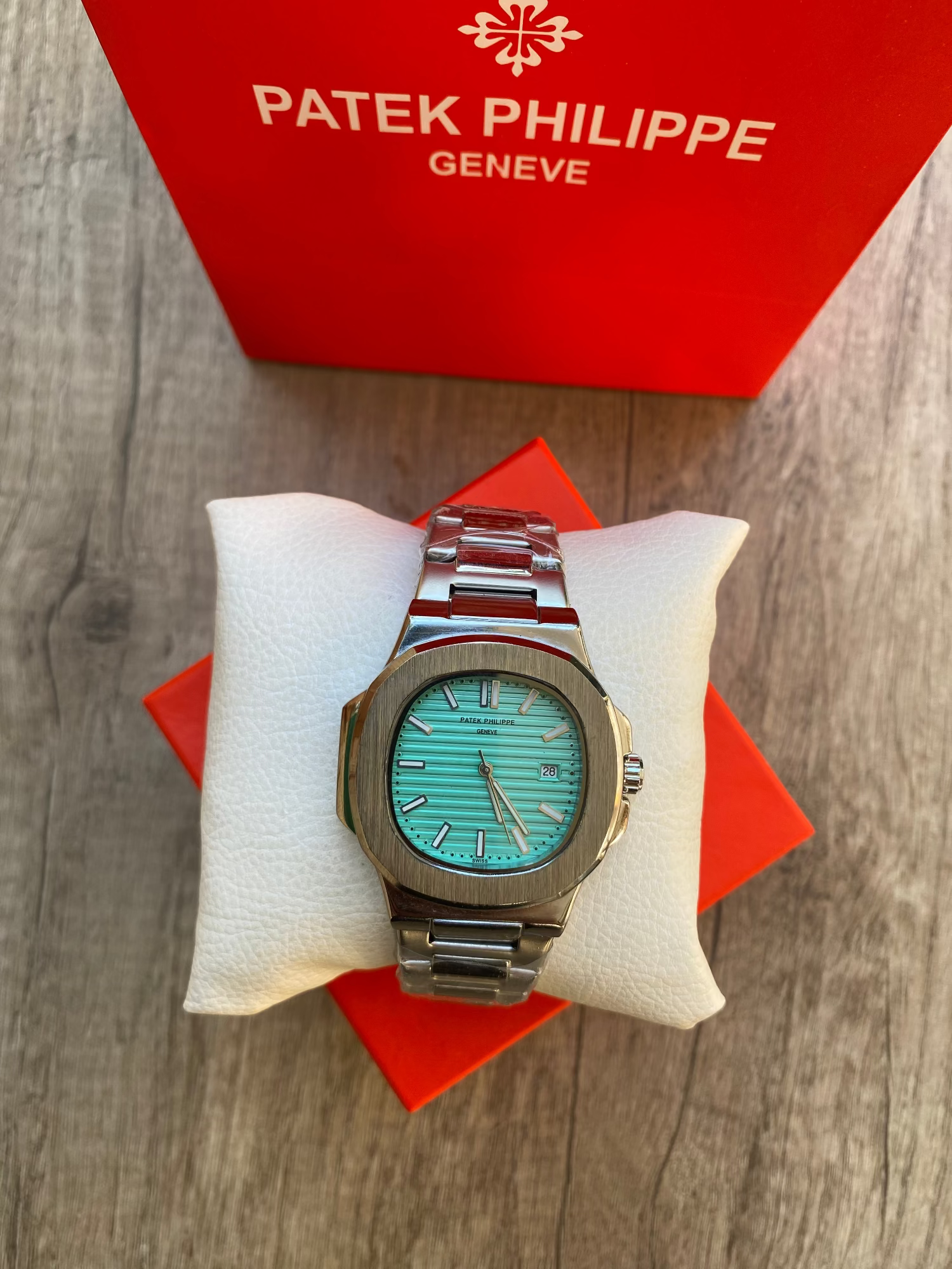 PATEK PHILIPPE mint green dial