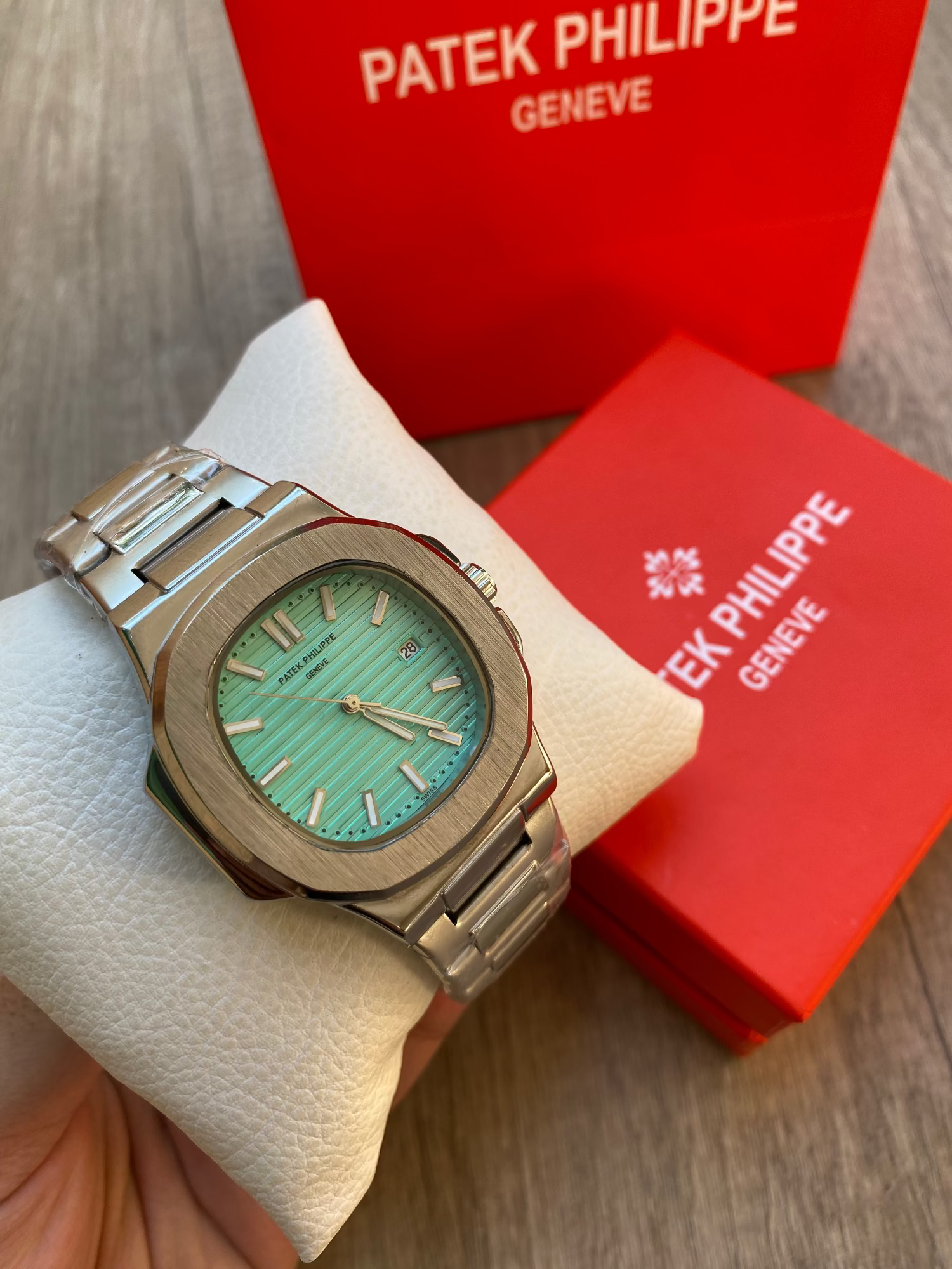 PATEK PHILIPPE mint green dial