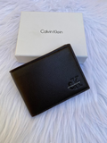CK DARK BROWN WALLET