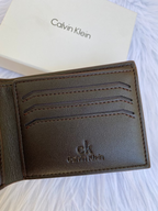 CK DARK BROWN WALLET
