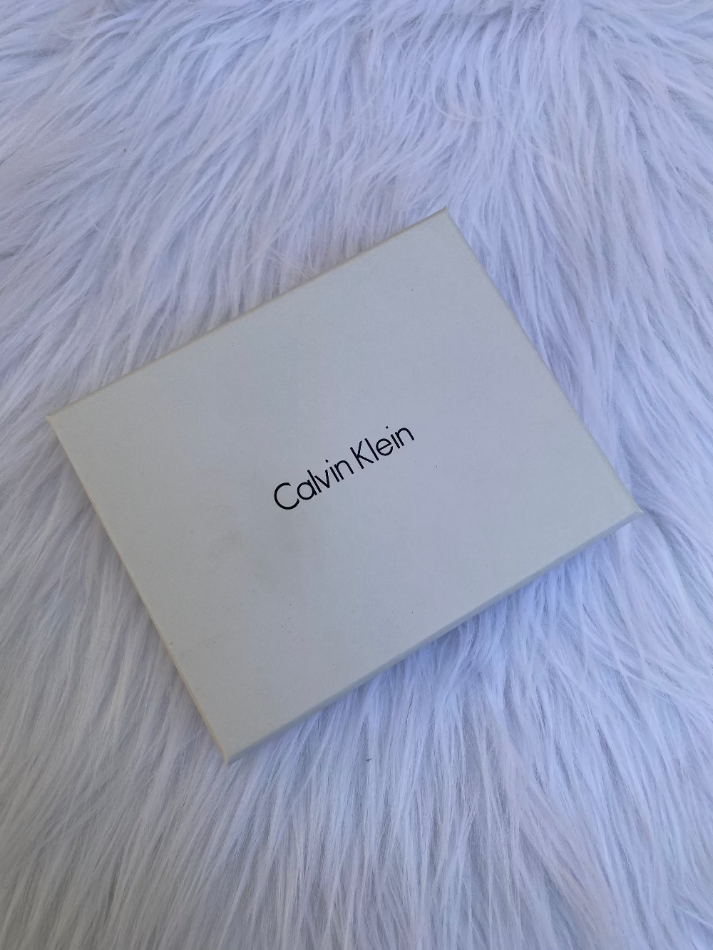 CK DARK BROWN WALLET