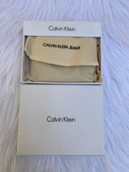 CK DARK BROWN WALLET