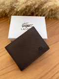 LACOSTE DARK BROWN WALLET