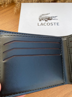 LACOSTE BLACK WALLET