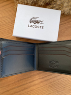 LACOSTE BLACK WALLET
