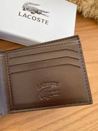 LACOSTE BROWN WALLET