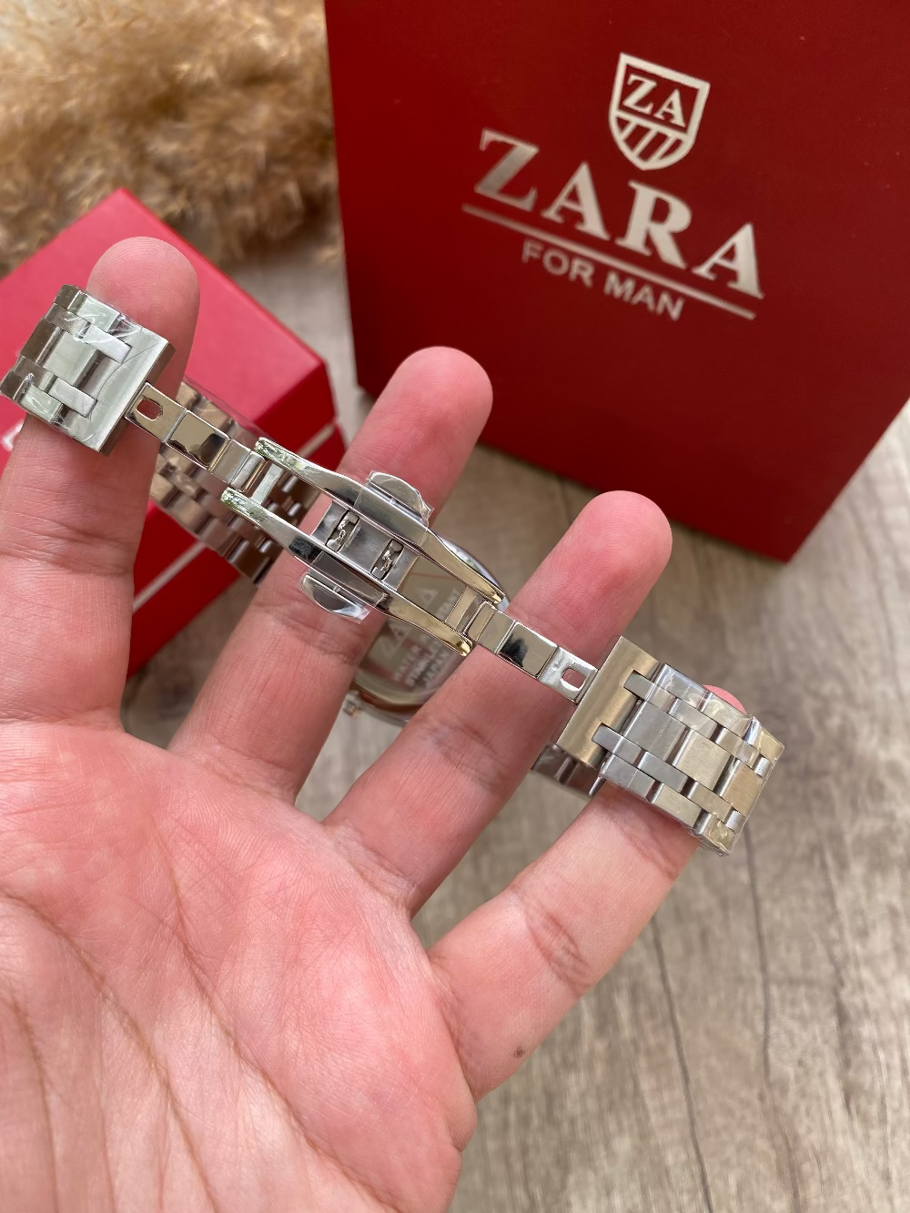 Zara Watch Blue Dial