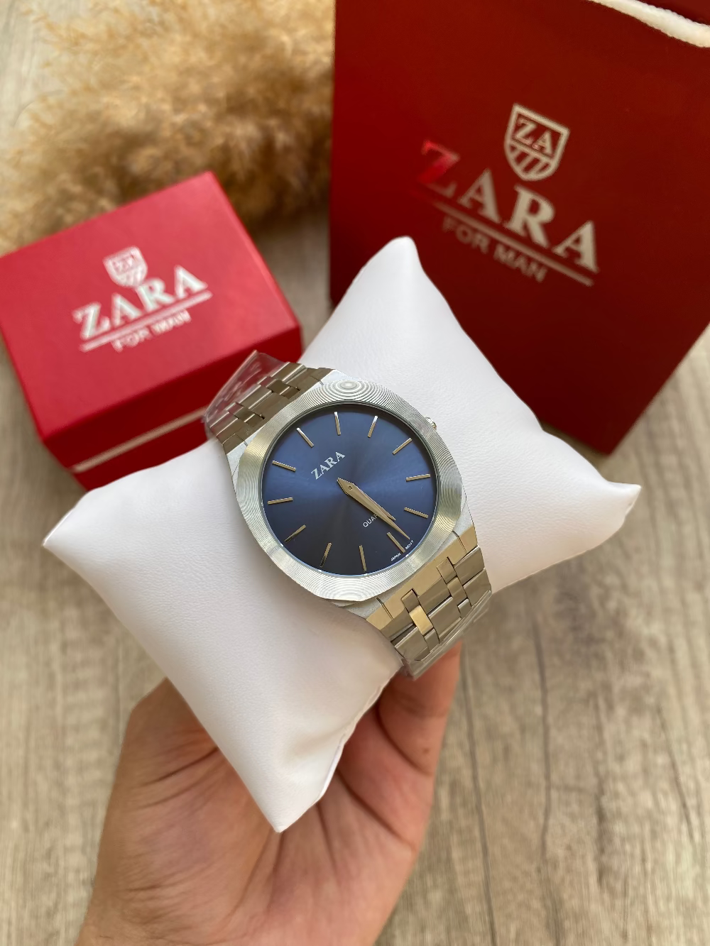 Zara Watch Blue Dial