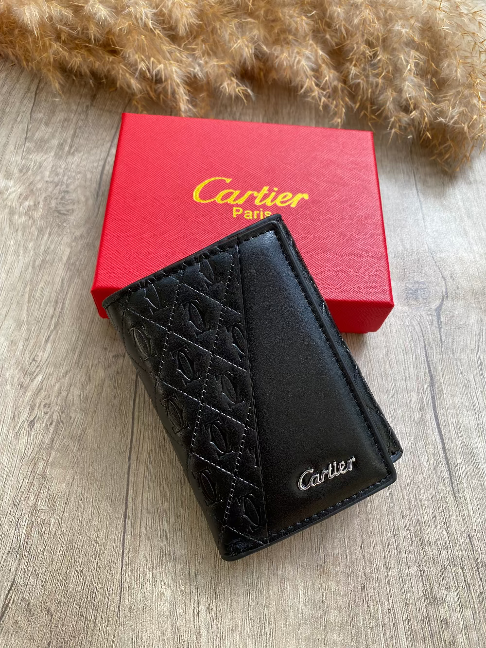 Cartier Wallet With Metal card