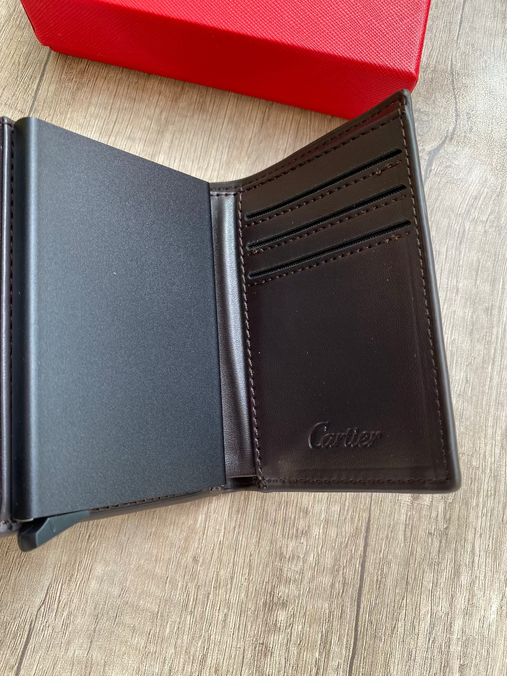 Cartier Wallet With metal card