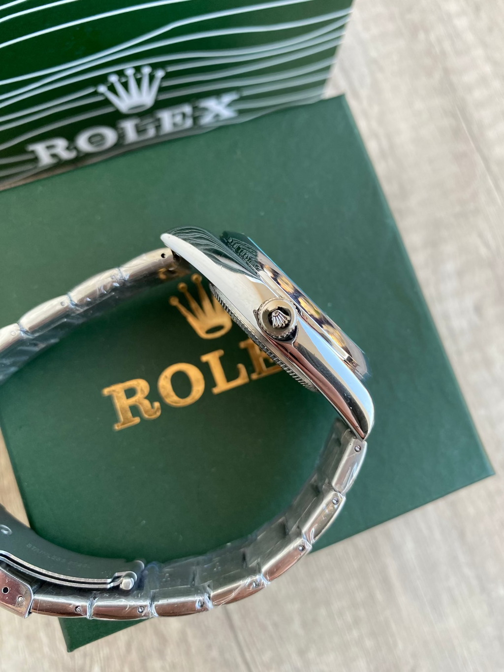 ROLEX WHITE DIAL