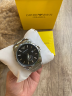 ARMANI BLACK DIAL