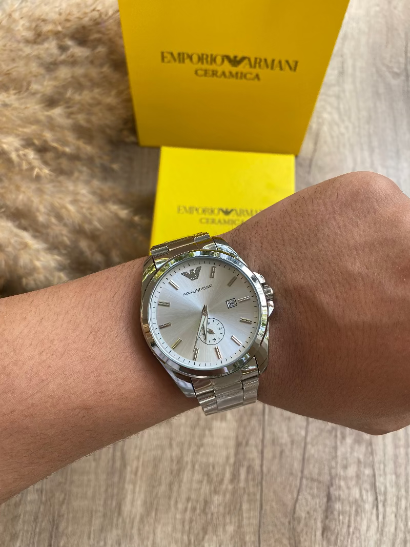 ARMANI SILVER DIAL