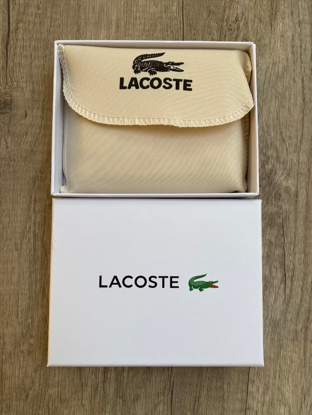 LACOSTE BLACK WALLET