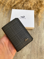 LACOSTE WALLET WITH METAL CARD