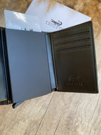 LACOSTE WALLET WITH METAL CARD