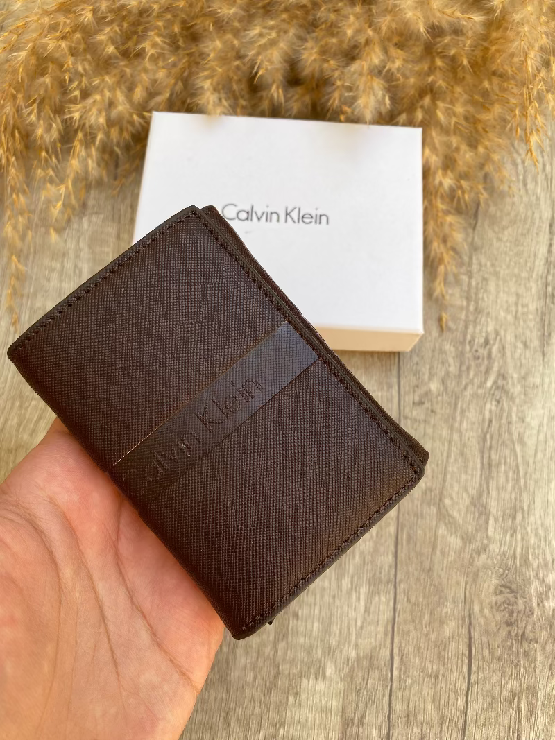 CK WALLET WITH METAL CARD